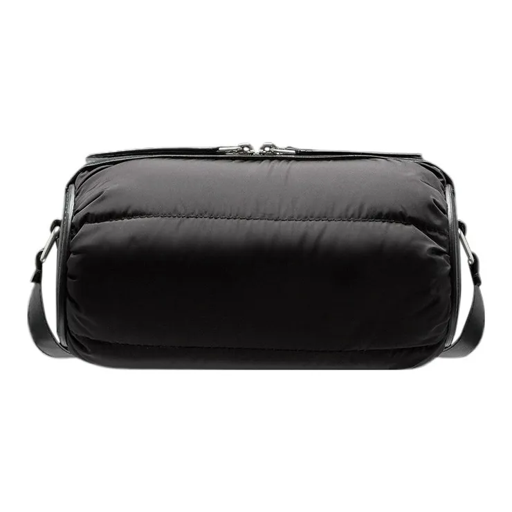 Moncler Waterproof Nylon Shoulder Bag, Crossbody Bag Regular Women's Black-2