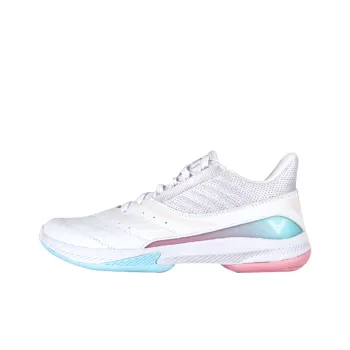 VICTOR Cushioning Anti-Slip And Wear-Resistant Low-Top Badminton Shoes Unisex White