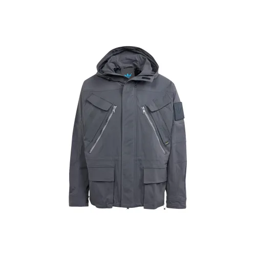 Adidas Originals BLUE VERSION UTILITY Jackets Men Gray