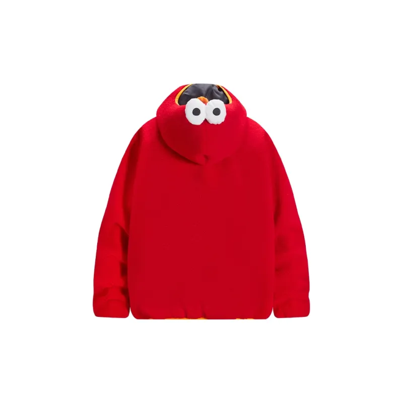 KAKAZZY Puffer Jacket Unisex Red-4