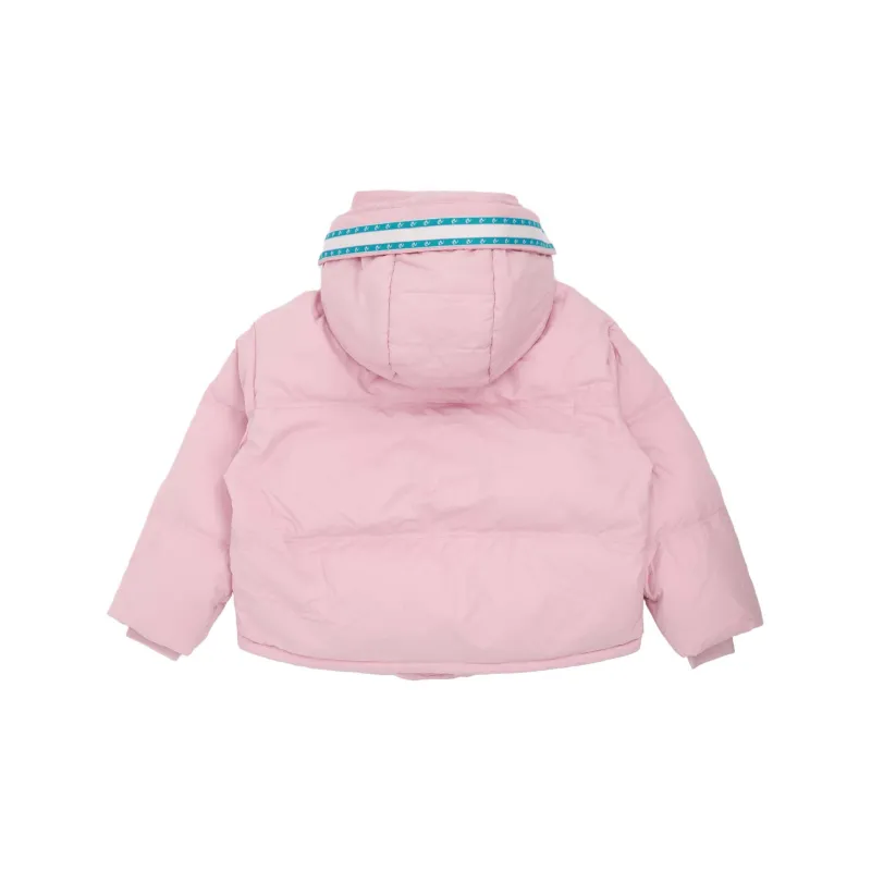 NERDY Down Jacket Unisex Light Pink-1