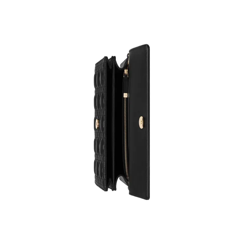 DIOR Sheepskin Shoulder Bag Crossbody Bag Handbag Regular Women's Black-3