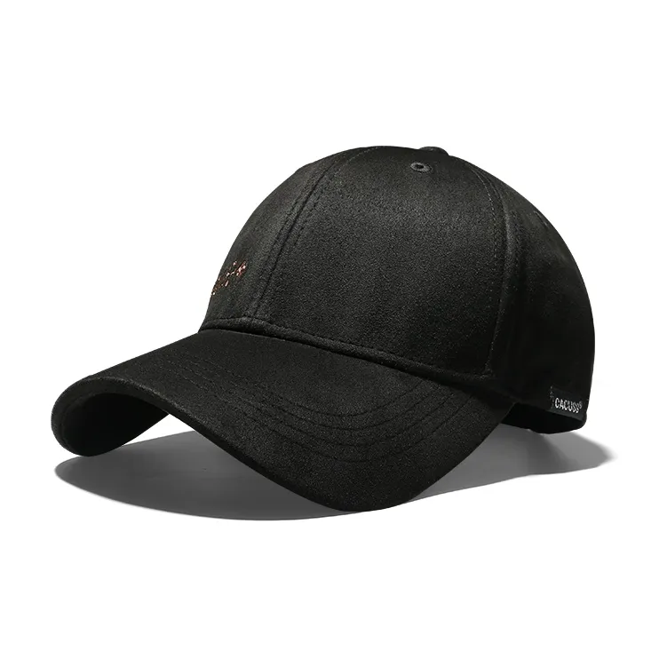 CACUSS Junior Suede Baseball Caps Unisex-0