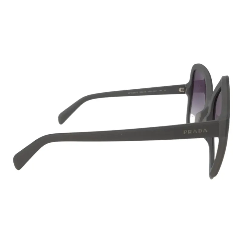 PRADA Acetate Butterfly Sunglasses Unisex Black-2