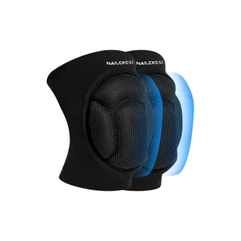 NAILEKESI Knee Pads Running Volleyball Soccer Baseball Bicycle Unisex Polyester Elastane Patella Pads