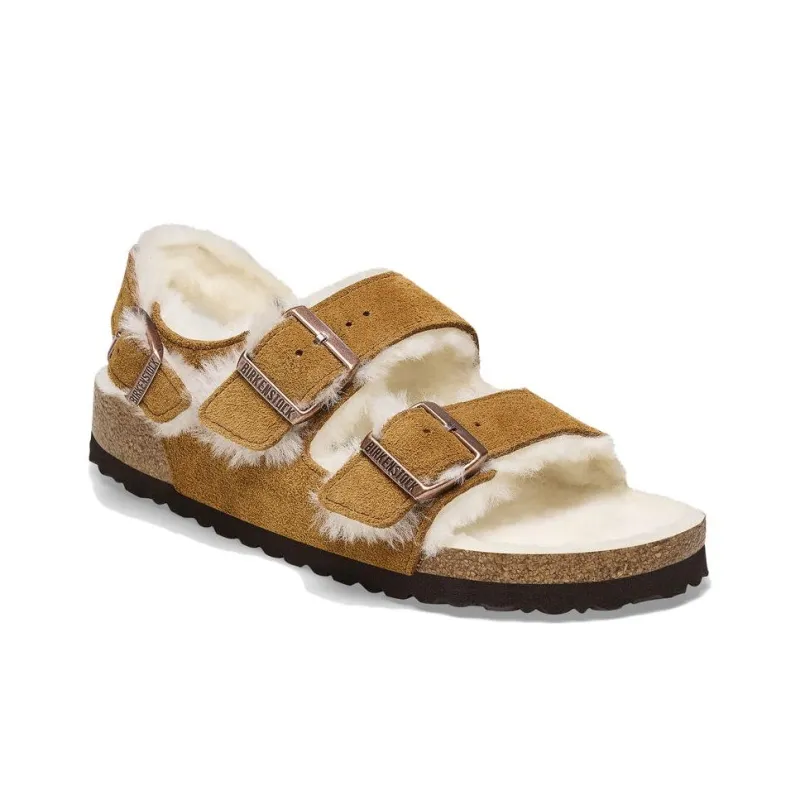 Birkenstock Milano Buckled Suede Sandals-1