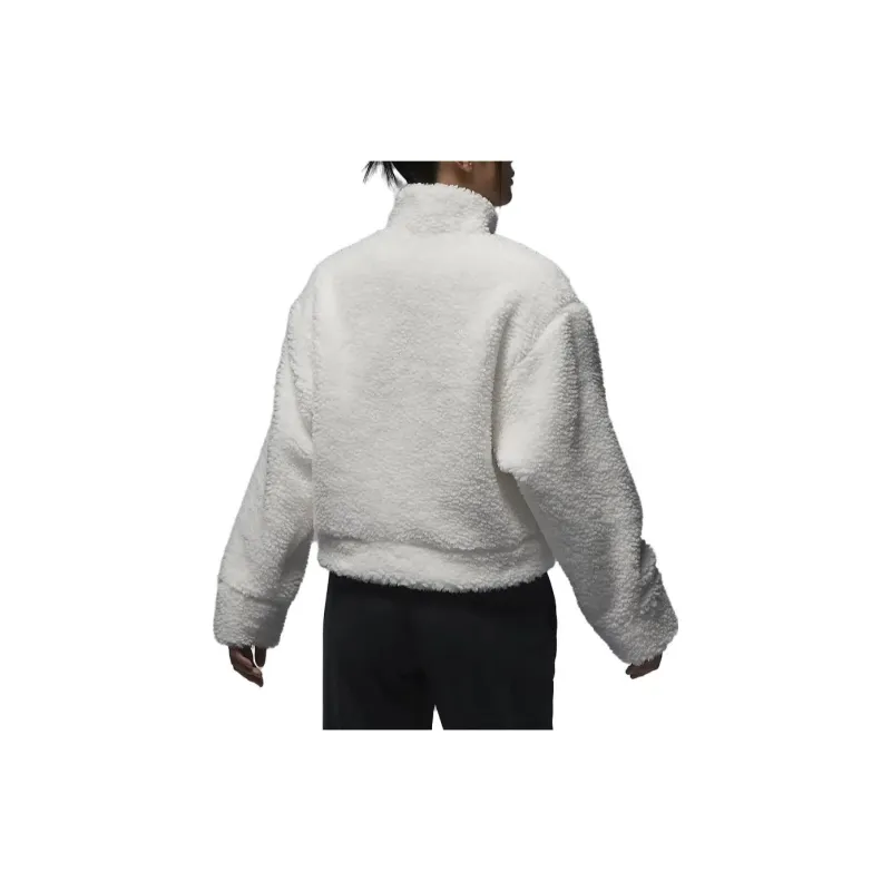 Jordan Jackets Coats Women's White-1