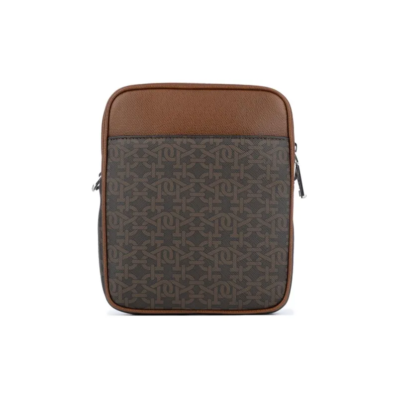 BALLY Logo Printed Zip Up Shoulder Bag-2