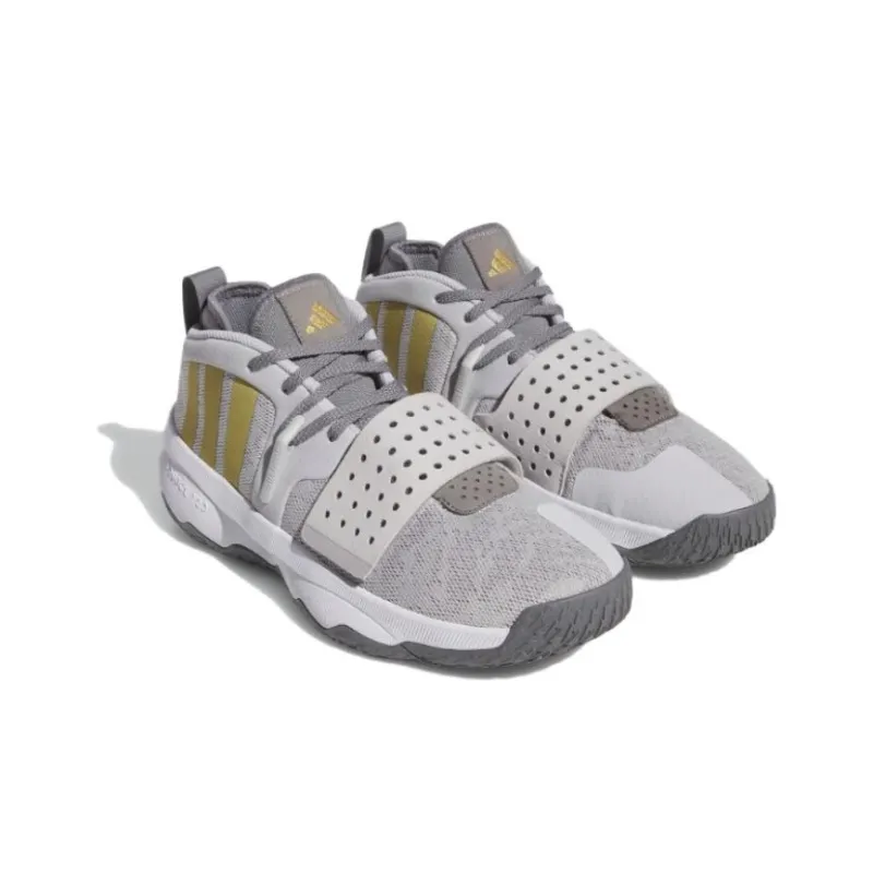 adidas Dame 8 Extply Light Solid Grey Gold Metallic-2