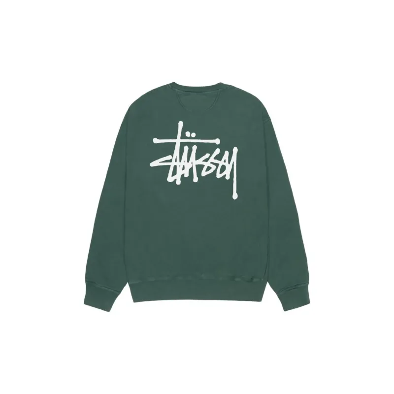 Stussy Basic Pigment Dyed Crewneck-9