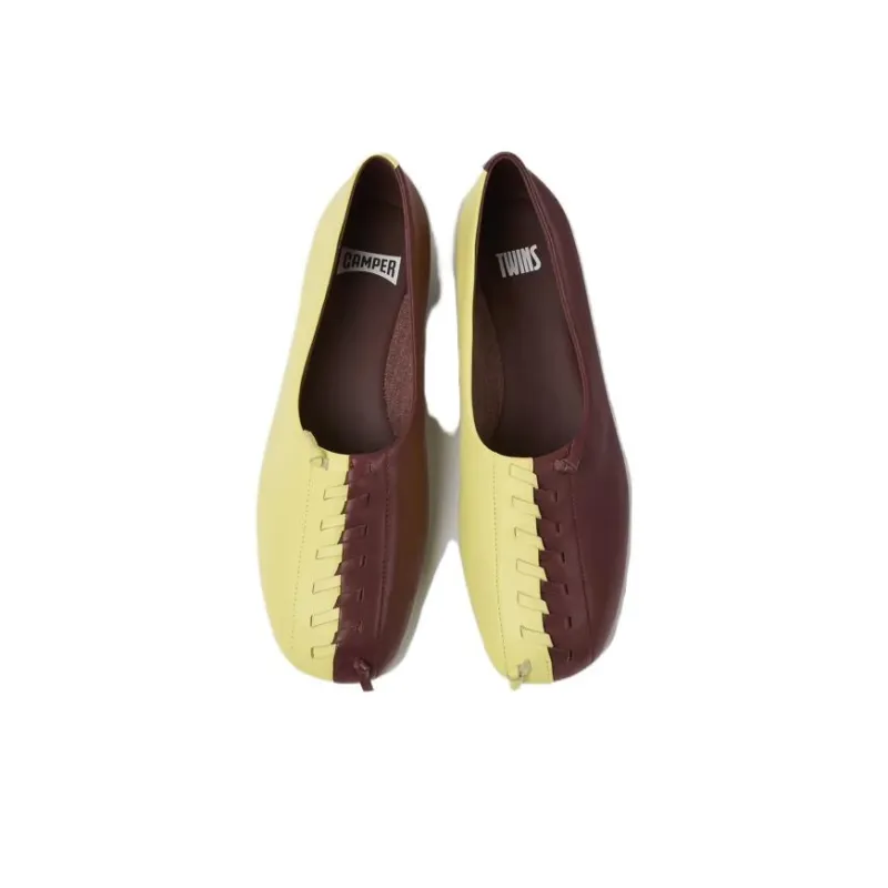 CAMPER Casual Single Shoes 1.8cm Women's Brown Yellow-2