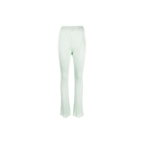 JIL SANDER Fully-pleated Flared-leg Trousers