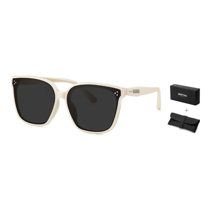 BERTHA TR/Memory Plastic Square Sunglasses Unisex-9