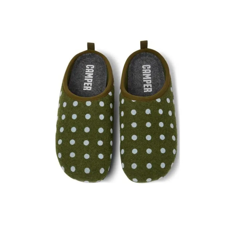 CAMPER Wabi Wrap-toe Slippers Men's Green-2