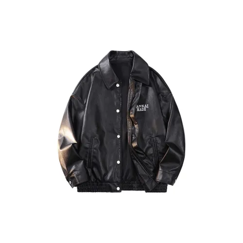 SANKAIMADE Unisex Leather Jacket