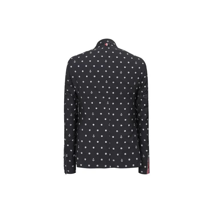 THOM BROWNE Business Suits Men Dark Gray-1