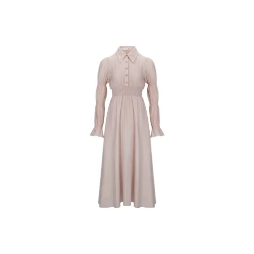 YOUNG KYLIN Long-Sleeved Dresses Women's Light Pink