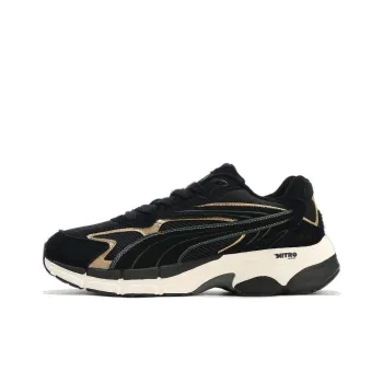 PUMA Teveris Nitro Metallic 'Black PUMA Gold' Women's