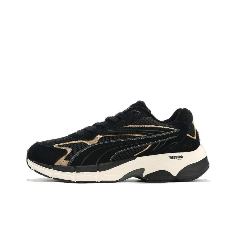 PUMA Teveris Nitro Metallic 'Black PUMA Gold' Women's-0
