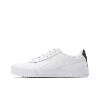 PUMA Carina Leather 'White Black Rosewater' Women's