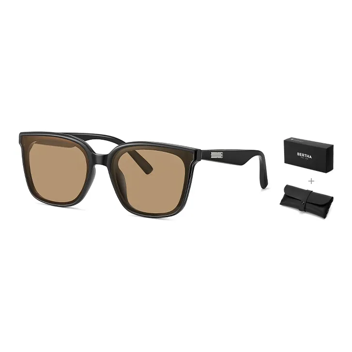 BERTHA TR/Memory Plastic Square Sunglasses Unisex-28