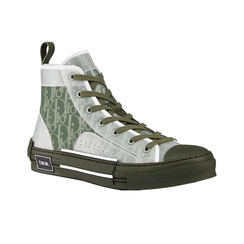 DIOR B23 Olive Oblique Canvas-2