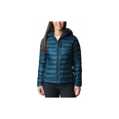 Columbia Down Jackets Women's Peacock Green