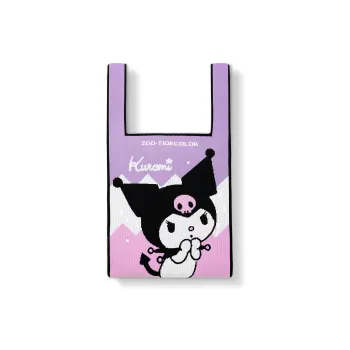 Zgo Kulomi Polyester Tote Bag, Shopping Bag, Handbag Regular Women's Purple