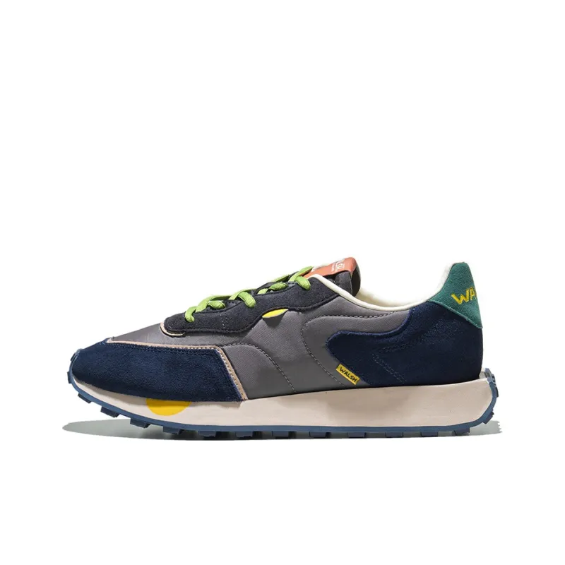 Norman Walsh Slip Resistant Lightweight Breathable Warm Low Top Casual Shoes Unisex Dark Blue-0