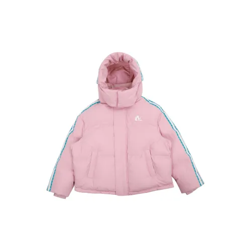 Nerdy Down Jackets Unisex Light Pink