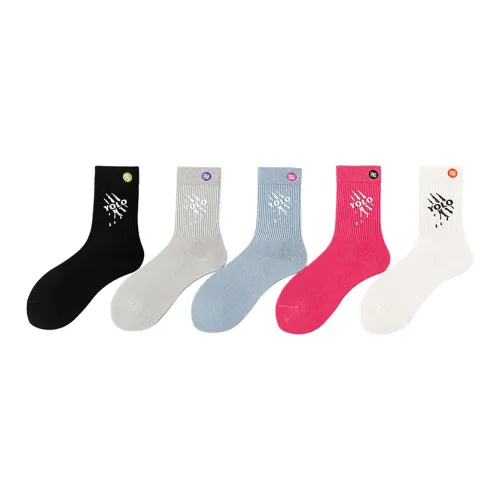 HANADASOX Unisex Mid-Calf Socks