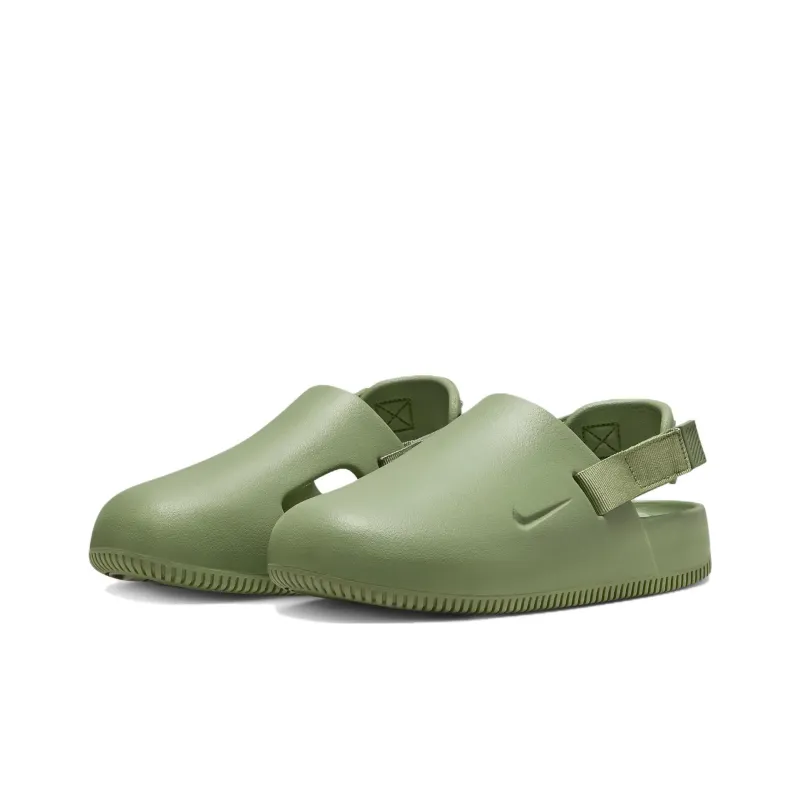 Nike Calm Mule Oil Green Women's-2