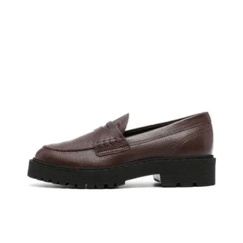 HOGAN Round-Toe Slip-On Loafers Women's