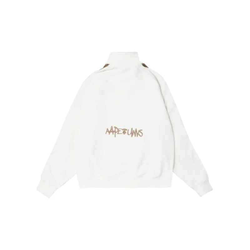 Aape Logo appliqué Funnel neck Jacket-3