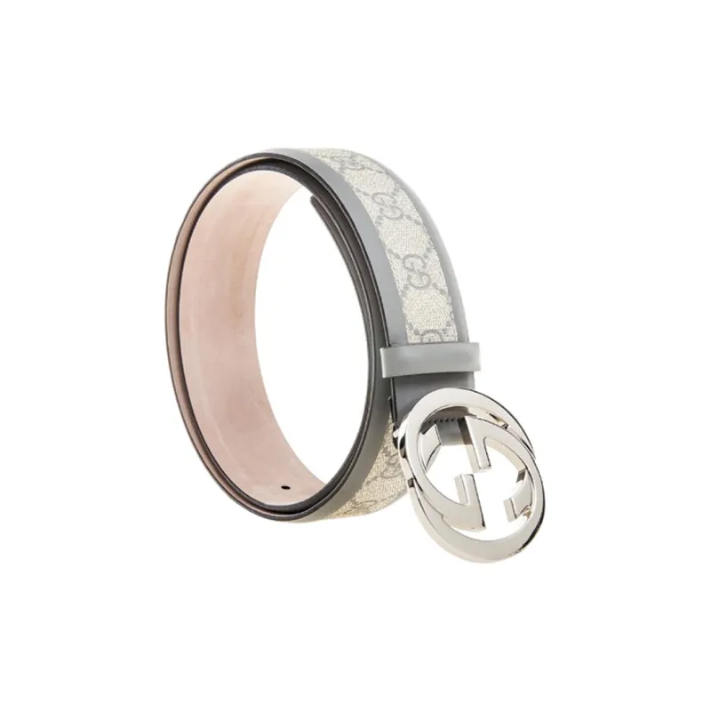 GUCCI Leather Belts Unisex Multicolor Width 4cm-2