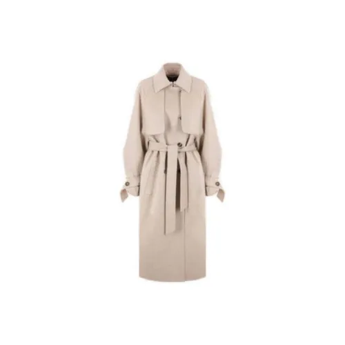 MaxMara Coats Women's Beige