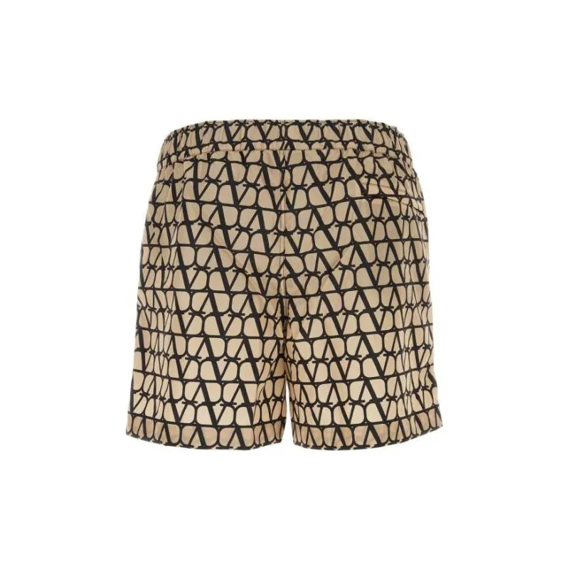 Valentino Monogram Swim Shorts-1