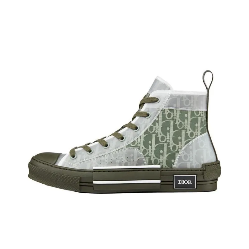 DIOR B23 Olive Oblique Canvas-0