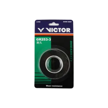 VICTOR Badminton Grip Tape Black Polyurethane Thin