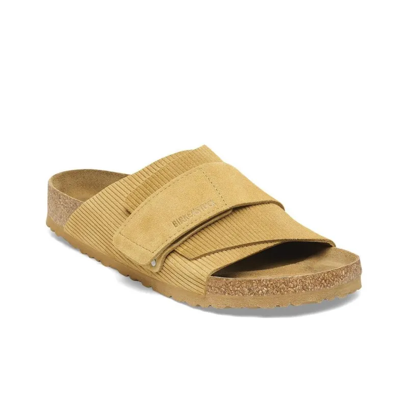 Birkenstock Slide Slippers Unisex Cork Brown Narrow Fit-1