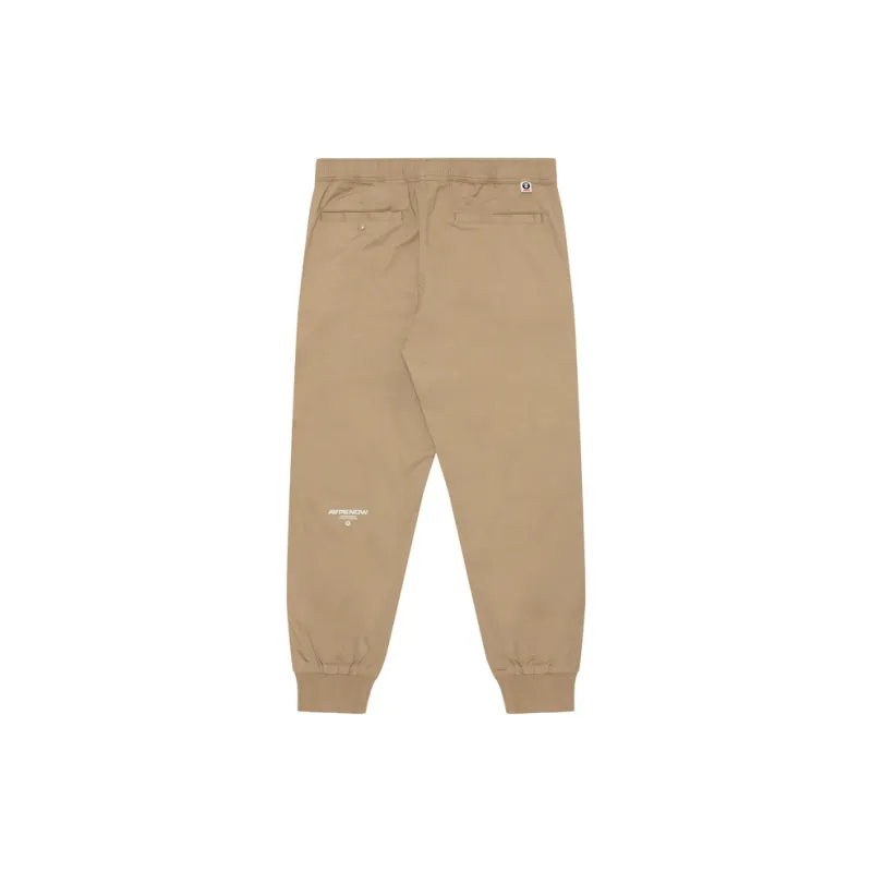 Aape Logo patch Elasticated waist Trousers-1