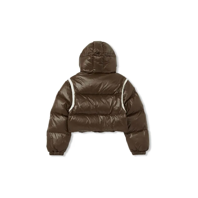 Nerdy Down Jackets Women's Brown-1