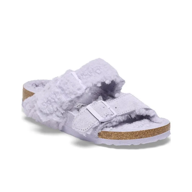 Birkenstock Teddy Split Buckled Slides-1