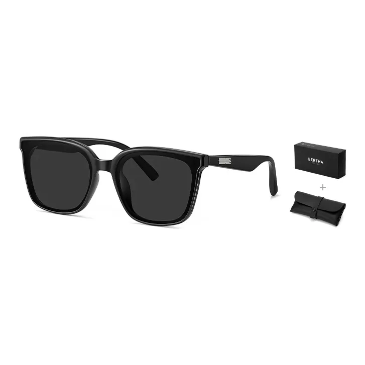 BERTHA TR/Memory Plastic Square Sunglasses Unisex-21