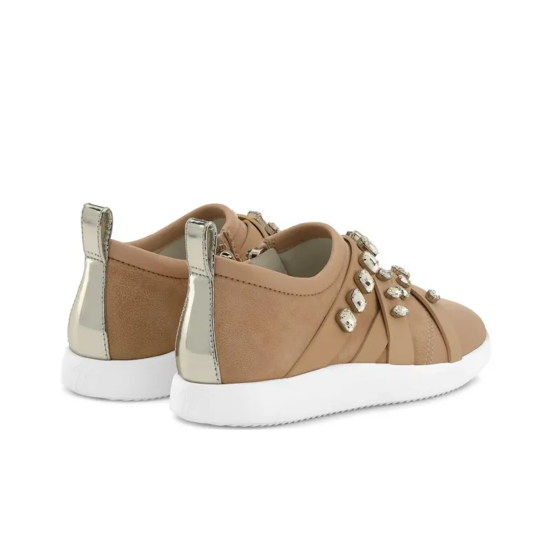 Giuseppe Zanotti/GZ Christie Low-Top Casual Shoes Women's Brown-4