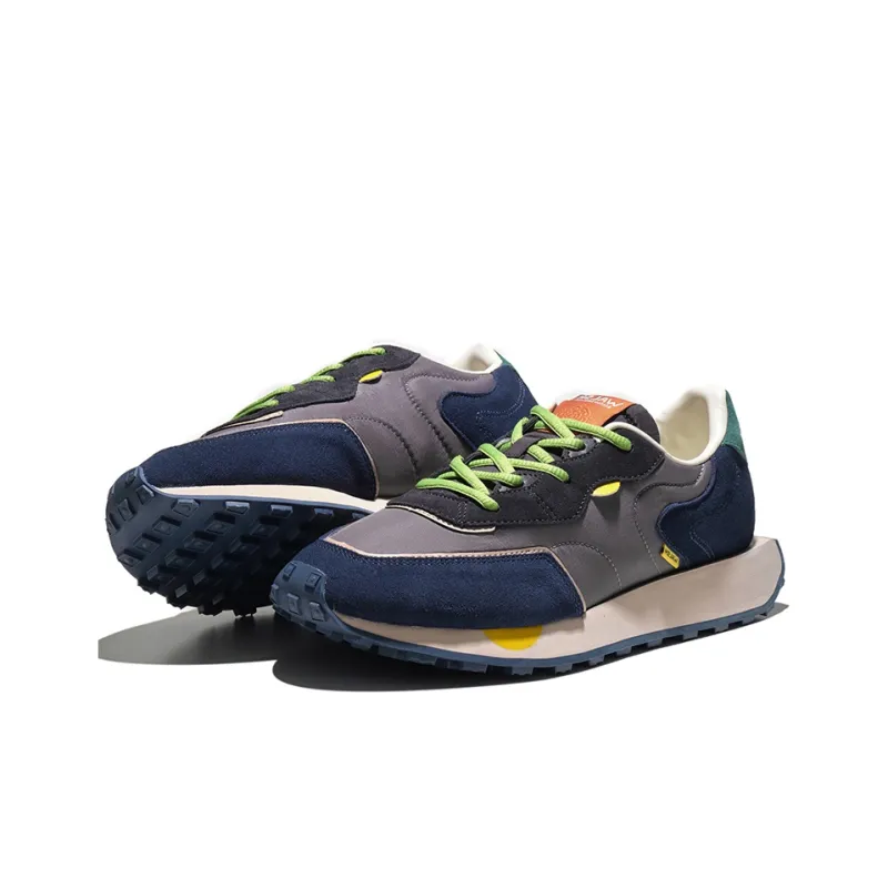 Norman Walsh Slip Resistant Lightweight Breathable Warm Low Top Casual Shoes Unisex Dark Blue-2
