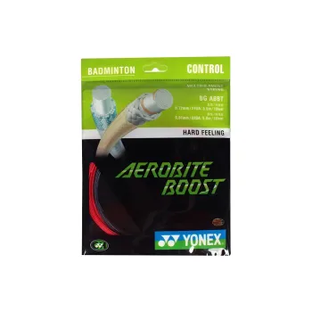 YONEX Stretch Type Badminton Racket Strings Gray Red