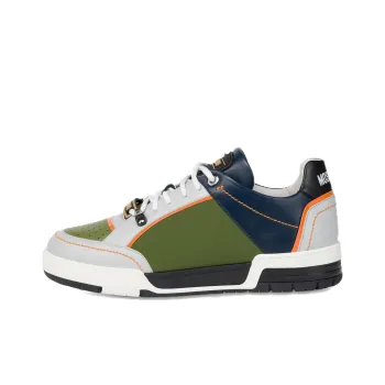 MOSCHINO Streetball Wear-Resistant Low-Top Skateboard Shoes Men's Green