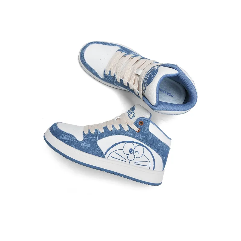 DoraemonA Mid-Top Skateboard Shoes Unisex-35