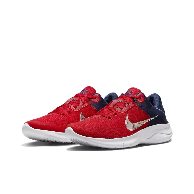 Nike Flex Experience Run 11 'University Red Midnight Navy'-2